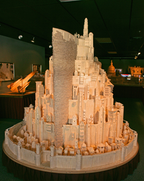 Matchstick Minas Tirith