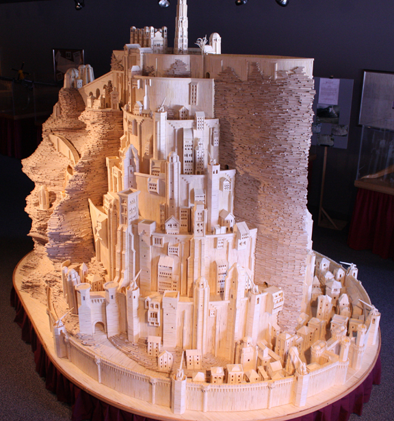 Matchstick Minas Tirith